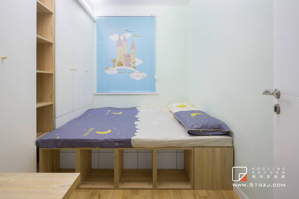 永慶村二手房裝修-45平米-現代簡約裝修-小戶型-現代簡約
